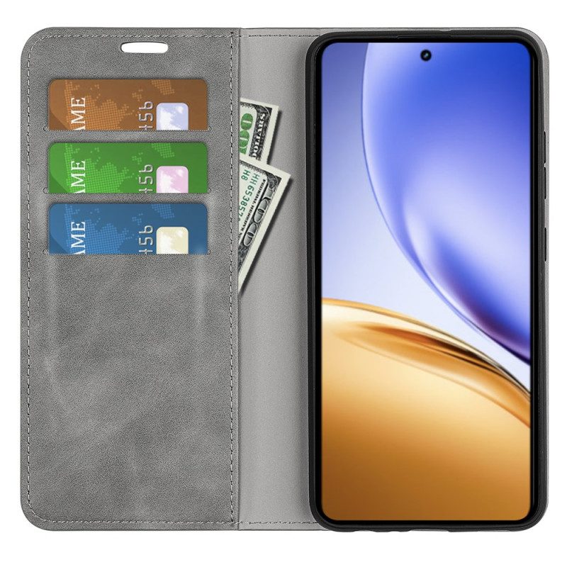 Flip Case Realme 14 5g Lederoptik