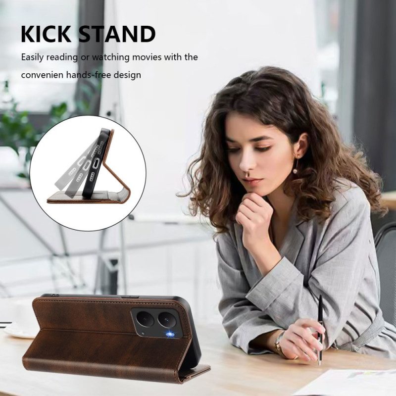 Flip Case Realme 14 5g Retro-rfid-schutz