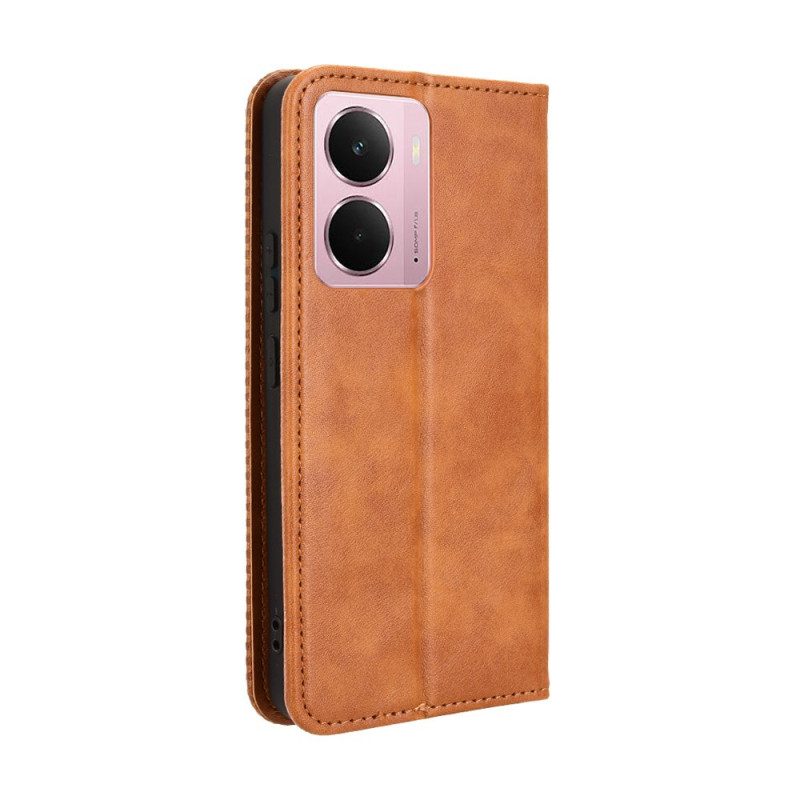 Flip Case Realme 14 5g Vintage-rand