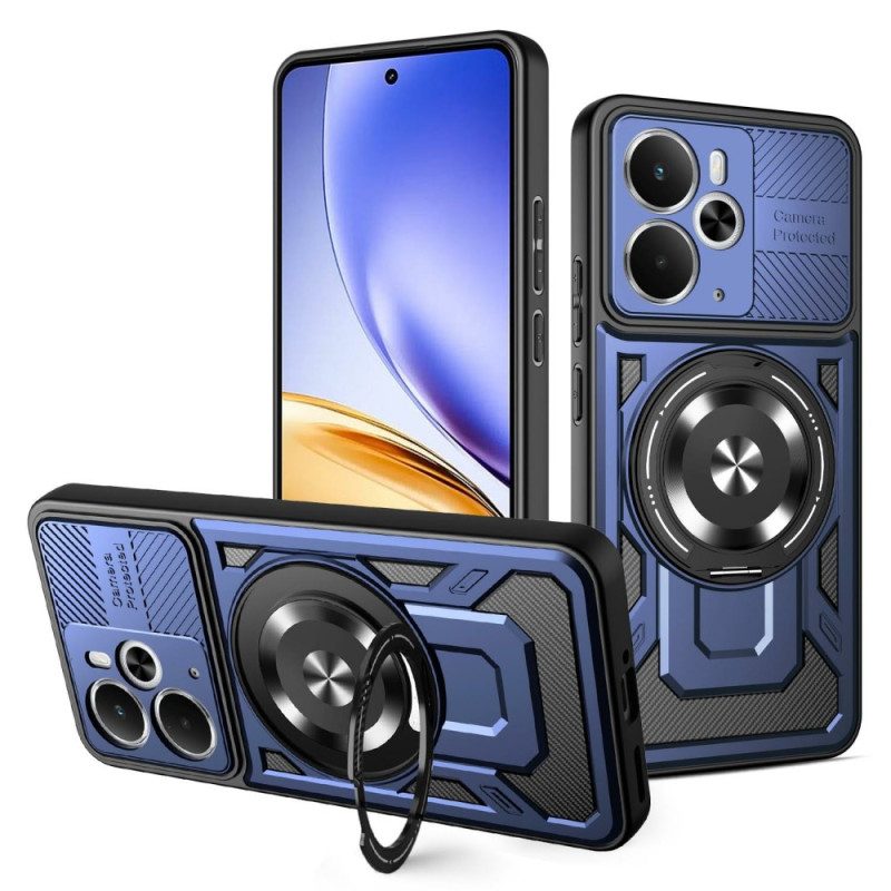 Hülle Realme 14 5g Magnetisch Mit Drehbarem Stativ