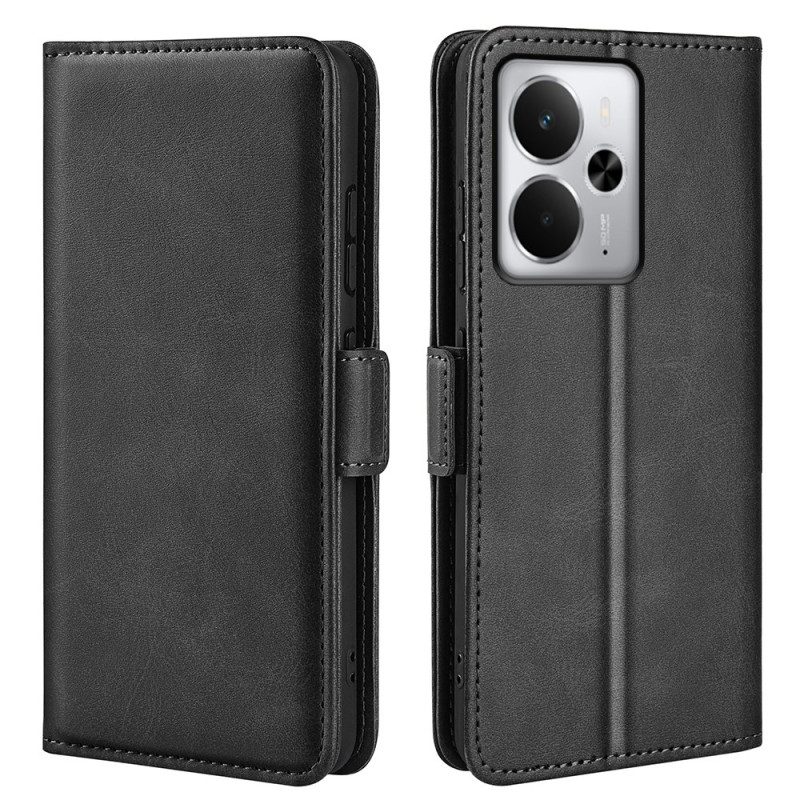 Lederhüllen Für Realme 14 5g Doppelverschluss