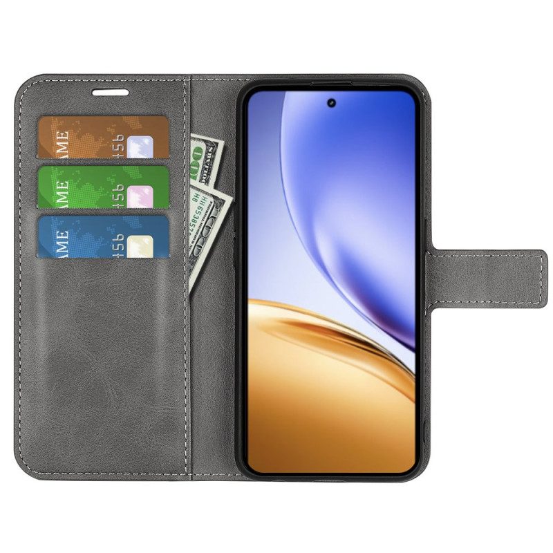 Lederhüllen Für Realme 14 5g Lederoptik