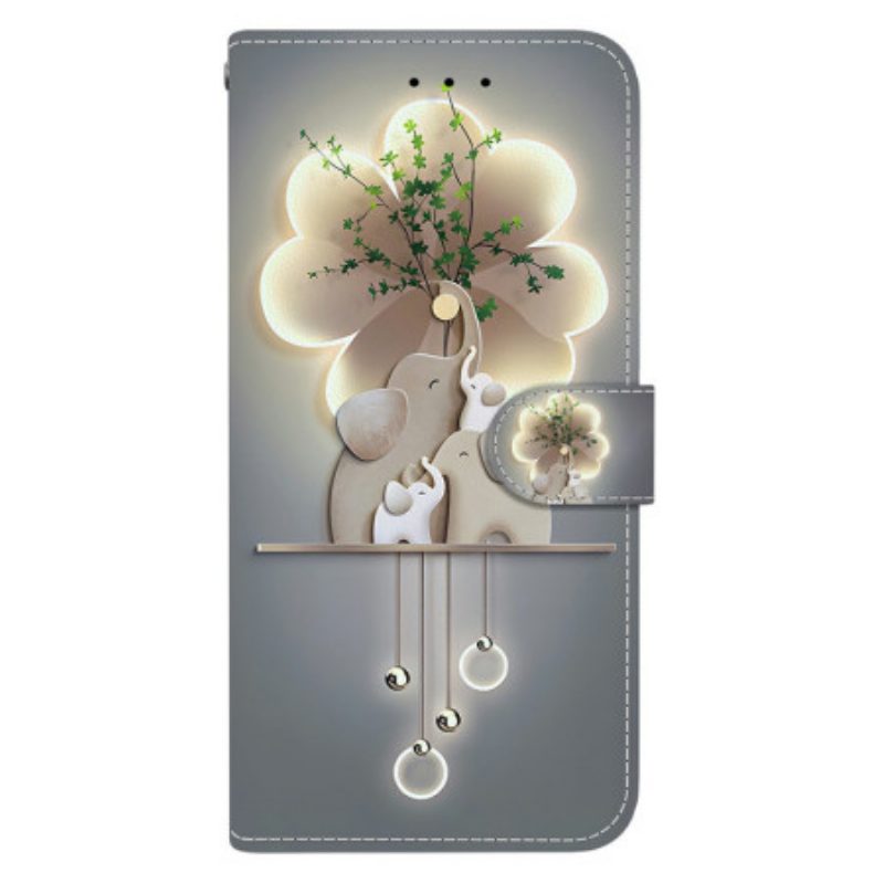 Lederhüllen Realme 14 5g Elefant