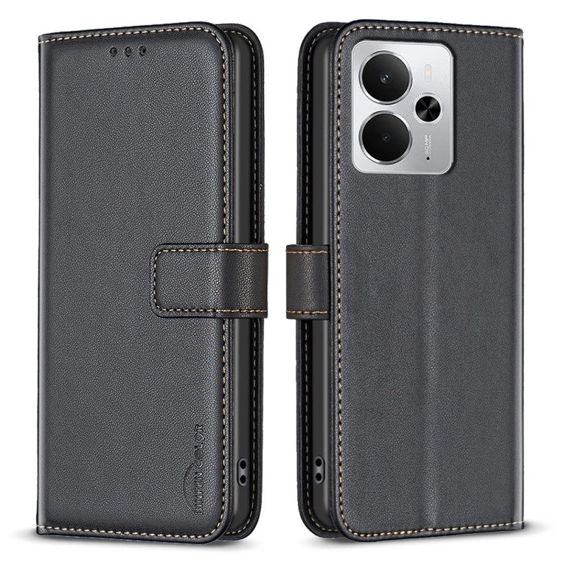 Lederhüllen Realme 14 5g Handyhülle Binfen Color