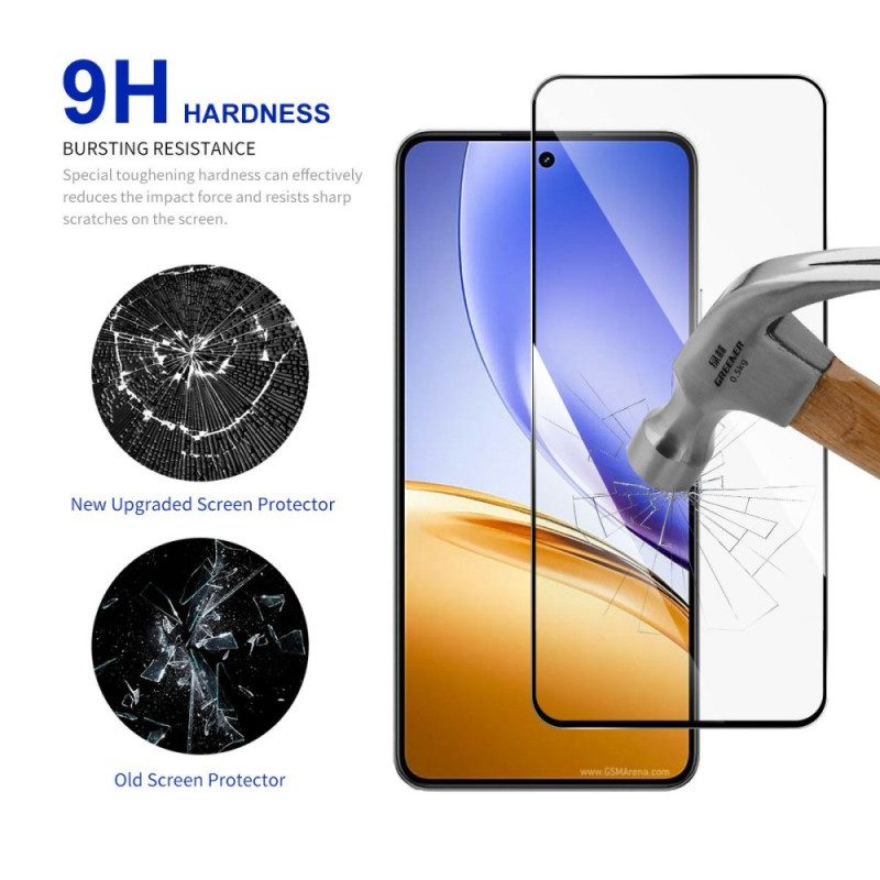 Vollflächige Displayschutzfolie Aus Gehärtetem Glas Für Realme 14 5g