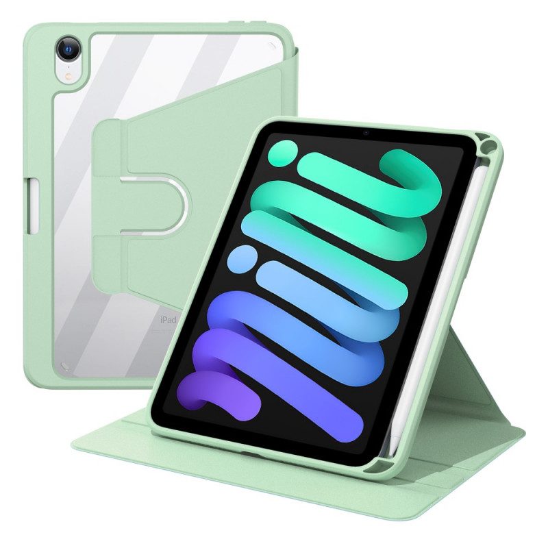 Case Für iPad Mini 6 (2021) 360° Drehbares Kunstleder