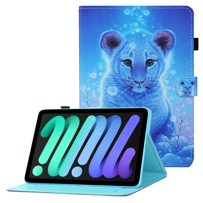 Flip Case Für iPad Mini 6 (2021) Baby-tiger