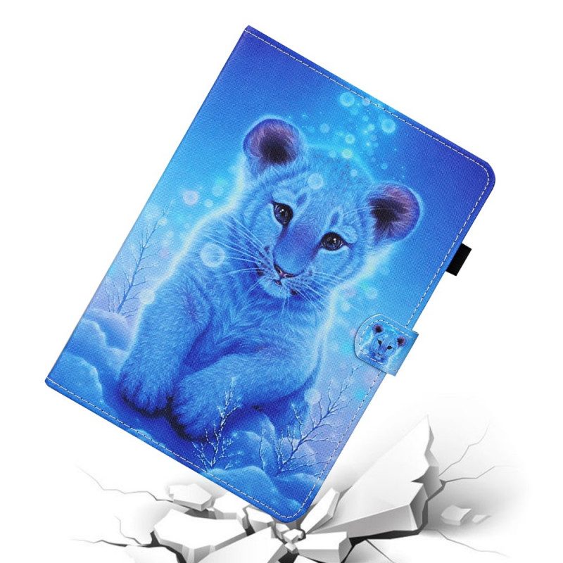 Flip Case Für iPad Mini 6 (2021) Baby-tiger