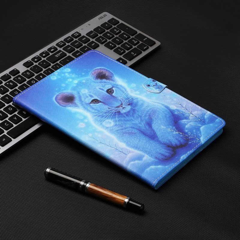 Flip Case Für iPad Mini 6 (2021) Baby-tiger