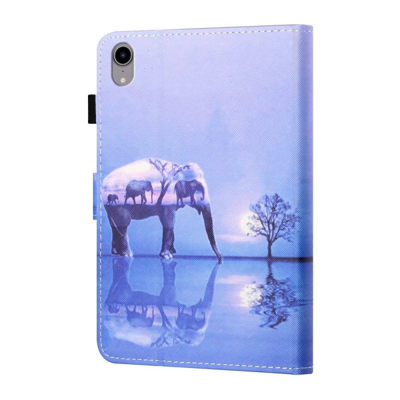 Flip Case Für iPad Mini 6 (2021) Elefantenkunst