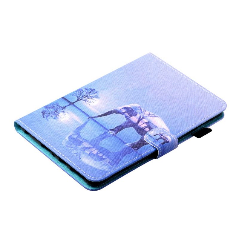 Flip Case Für iPad Mini 6 (2021) Elefantenkunst