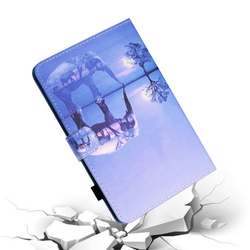 Flip Case Für iPad Mini 6 (2021) Elefantenkunst