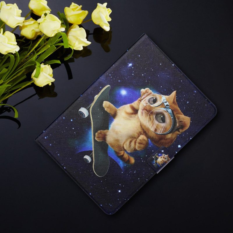 Flip Case Für iPad Mini 6 (2021) Katzen-skateboarden
