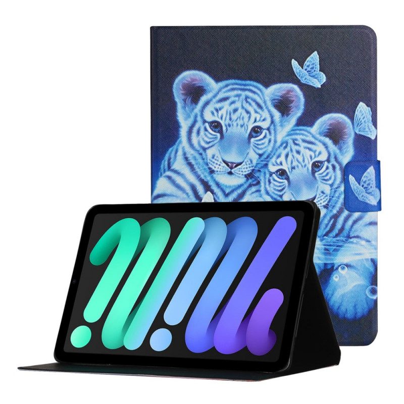 Flip Case Für iPad Mini 6 (2021) Tiger