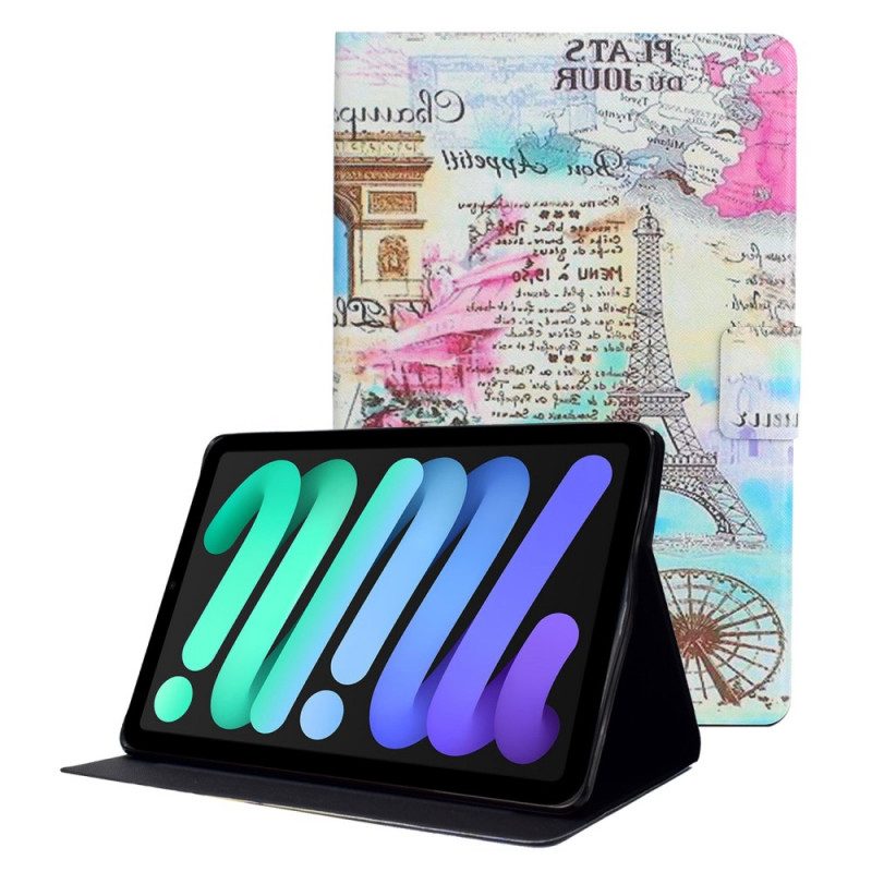 Lederhüllen Für iPad Mini 6 (2021) Paris
