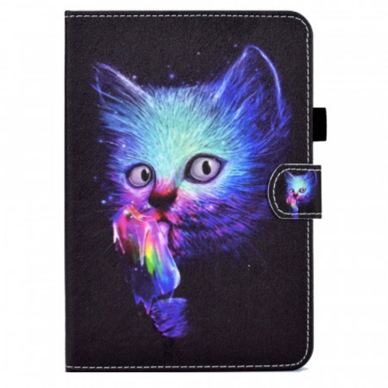 Lederhüllen Für iPad Mini 6 (2021) Psychokatze