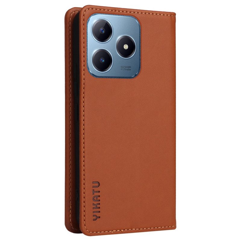 Flip Case Für Realme Note 60x Yikatu