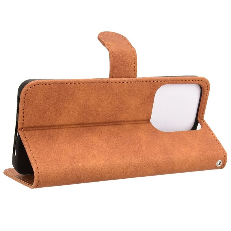 Lederhüllen Für Realme Note 60x Wildlederoptik