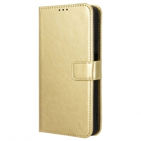 Lederhüllen Realme Note 60x Glitzerndes Kunstleder