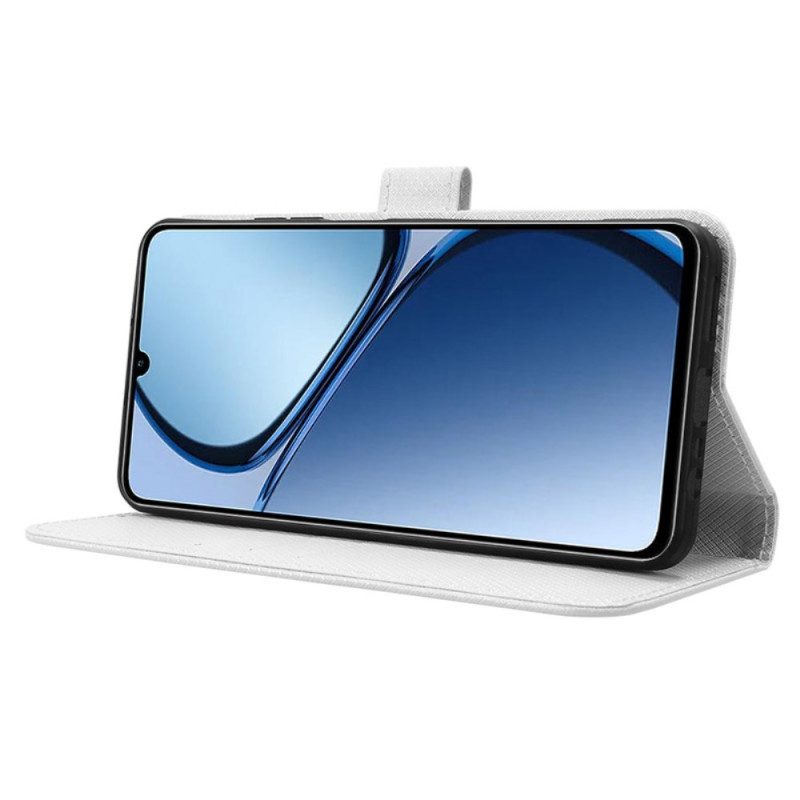 Lederhüllen Realme Note 60x Riemen Mit Punkten