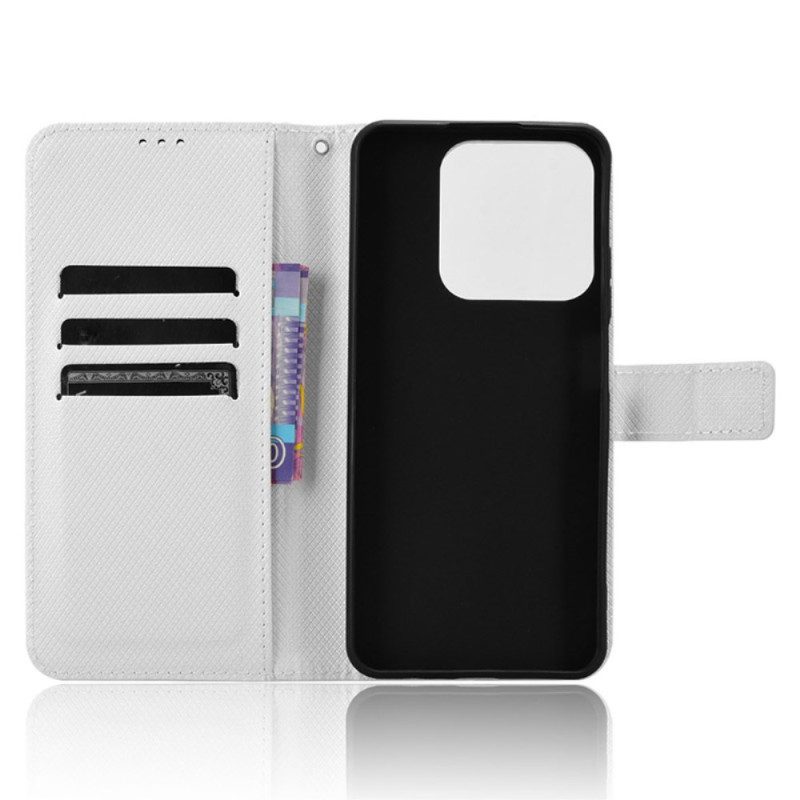 Lederhüllen Realme Note 60x Riemen Mit Punkten