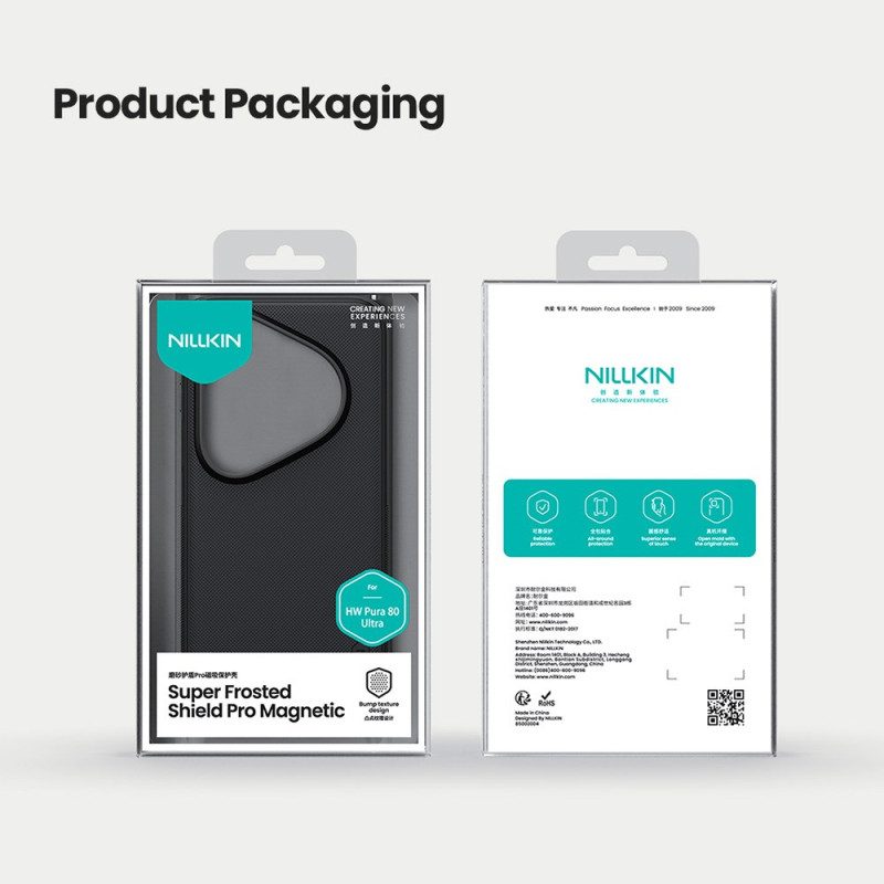 Hülle Huawei Pura 80 Ultra Handyhülle Magsafe Frosted Shield Pro Nillkin