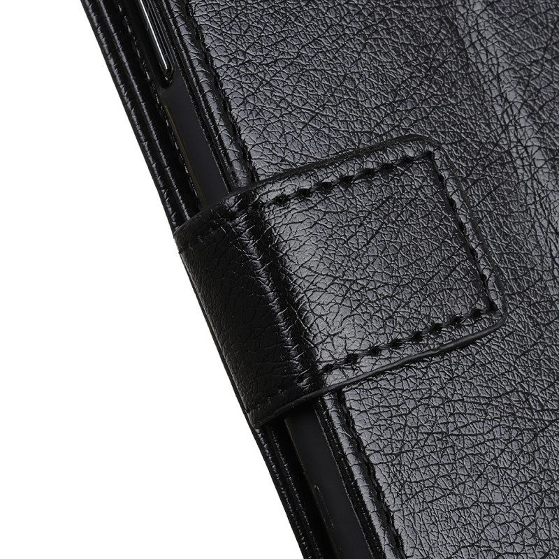 Flip Case Für Xiaomi Redmi Note 11 Pro / 11 Pro 5G Stil: Nappaleder Mit Vintage-nieten