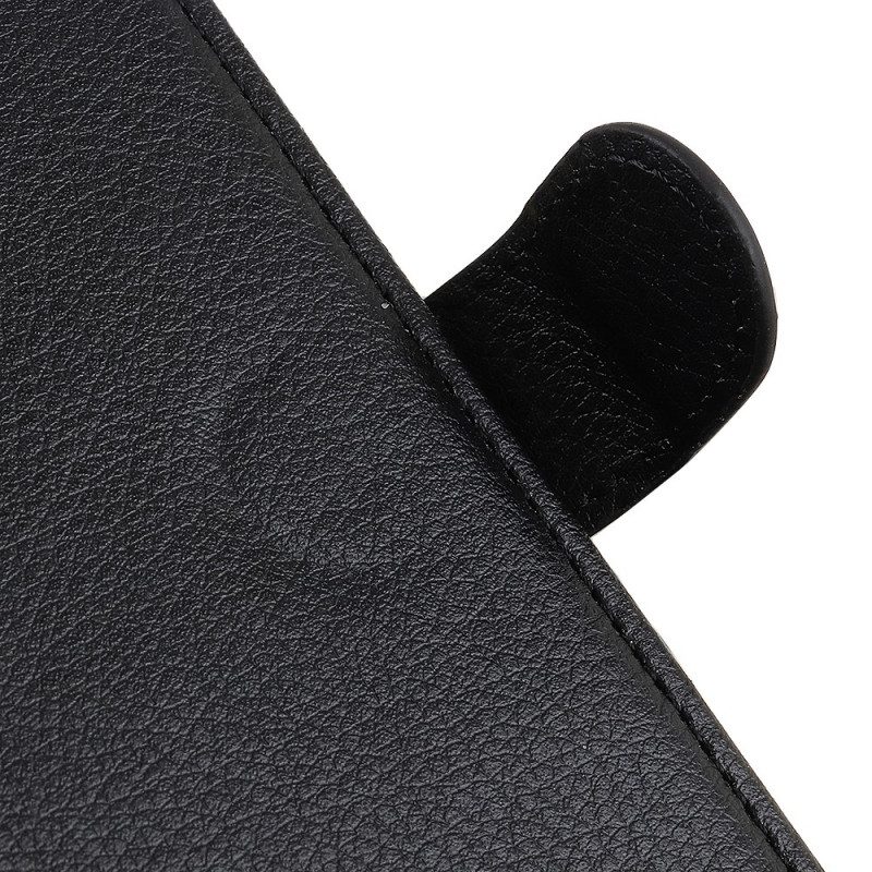 Flip Case Für Xiaomi Redmi Note 11 Pro / 11 Pro 5G Traditionelles Litschi-kunstleder