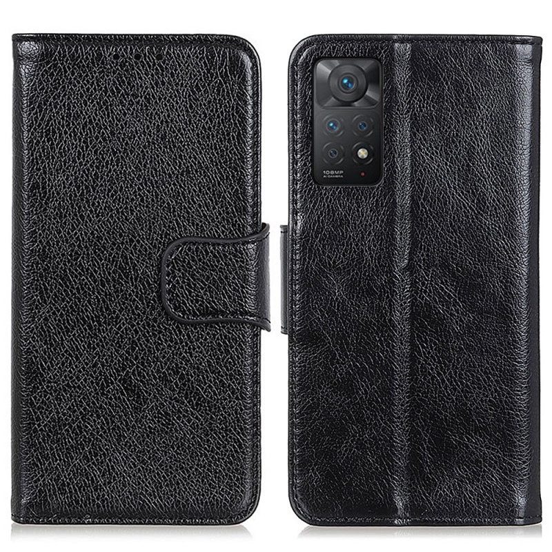 Lederhüllen Für Xiaomi Redmi Note 11 Pro / 11 Pro 5G Gespaltenes Nappaleder