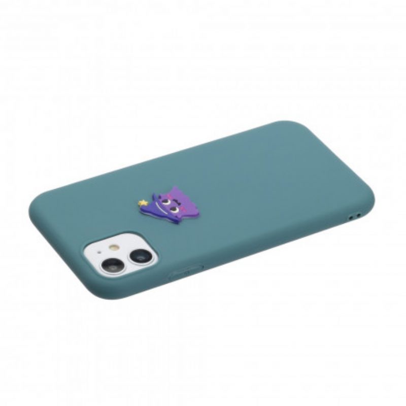 Hülle Für iPhone 11 Silikon-logo-tier-spaß