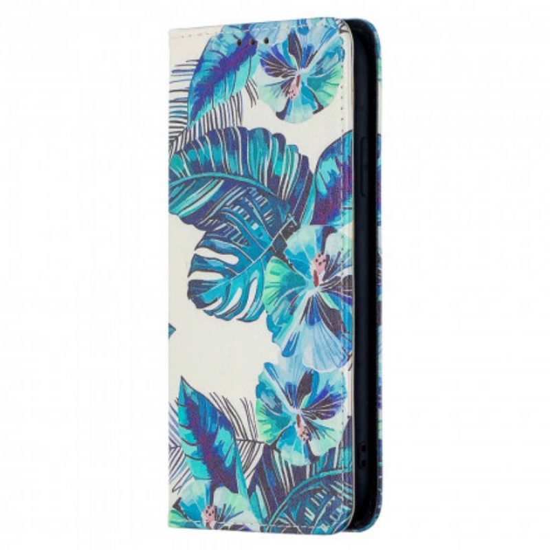 Schutzhülle Für iPhone 11 Flip Case Blätter