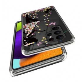 Handyhülle Für Samsung Galaxy S22 Ultra 5G Junge Dame