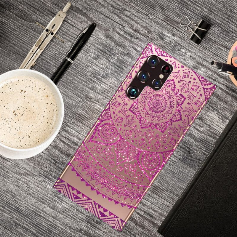 Handyhülle Für Samsung Galaxy S22 Ultra 5G Mandala-design