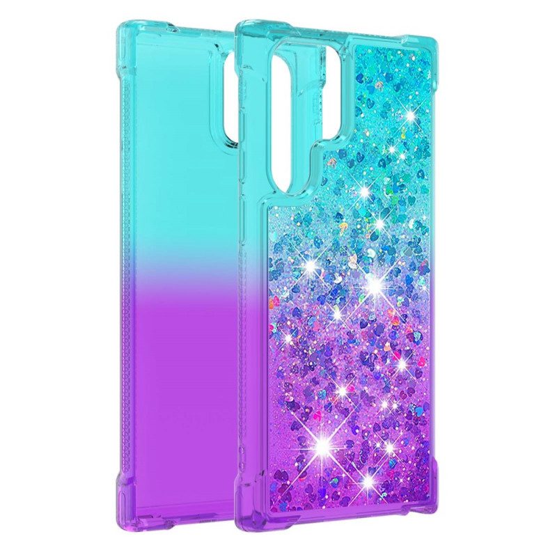 Hülle Für Samsung Galaxy S22 Ultra 5G Paillettenfarben