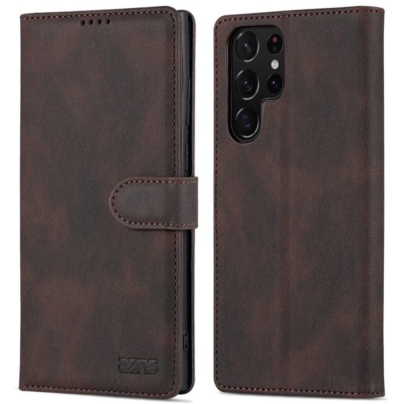 Lederhüllen Für Samsung Galaxy S22 Ultra 5G Azns Couture
