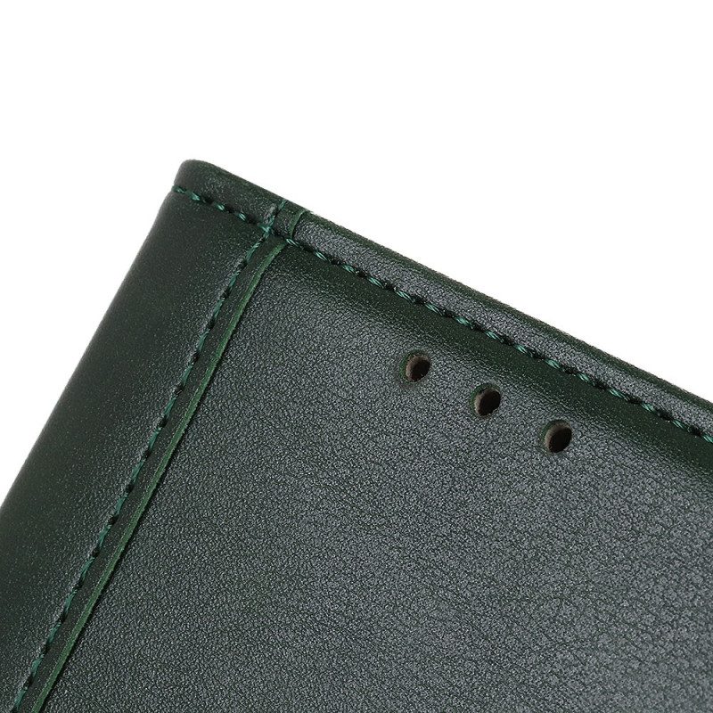 Lederhüllen Für Samsung Galaxy S22 Ultra 5G Stil: Leder-eleganz