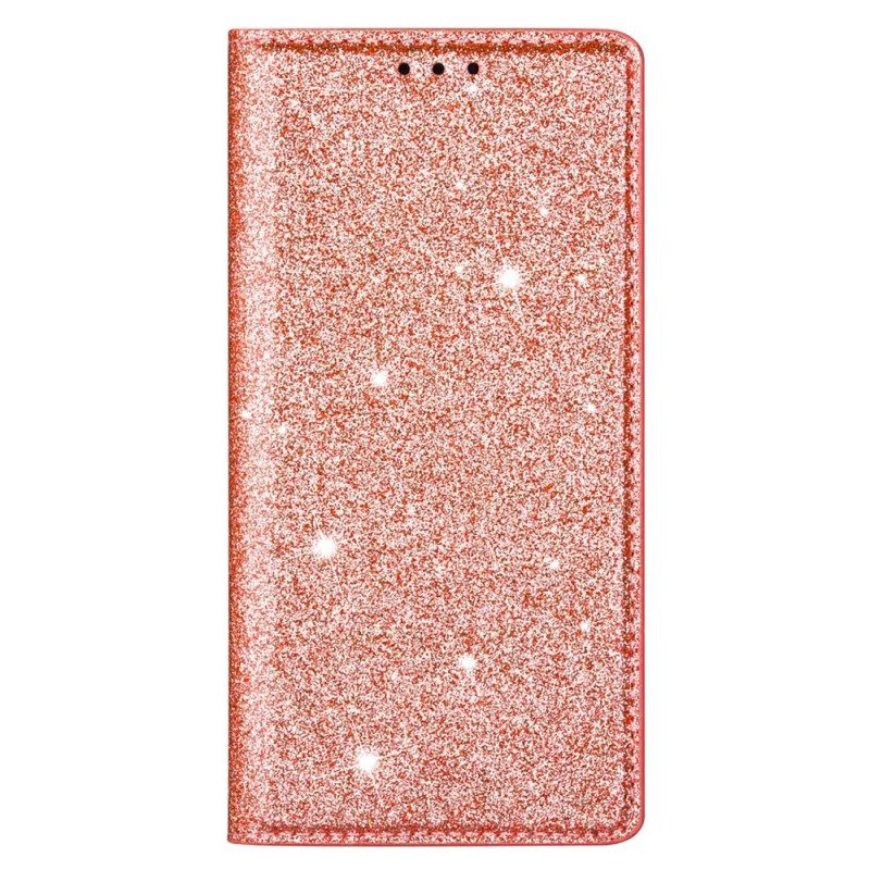 Schutzhülle Für Samsung Galaxy S22 Ultra 5G Flip Case Pailletten-stil