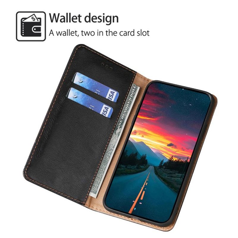 Flip Case Poco X7 Pro 5g Handyhülle Strukturiertes Kunstleder