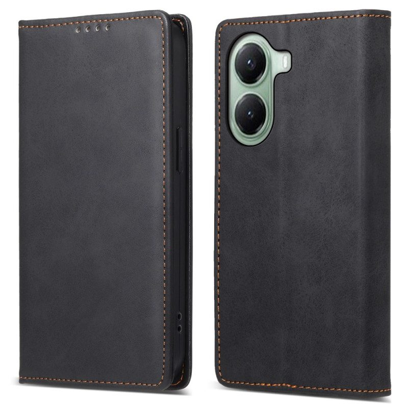 Flip Case Poco X7 Pro 5g Vintage-lederoptik