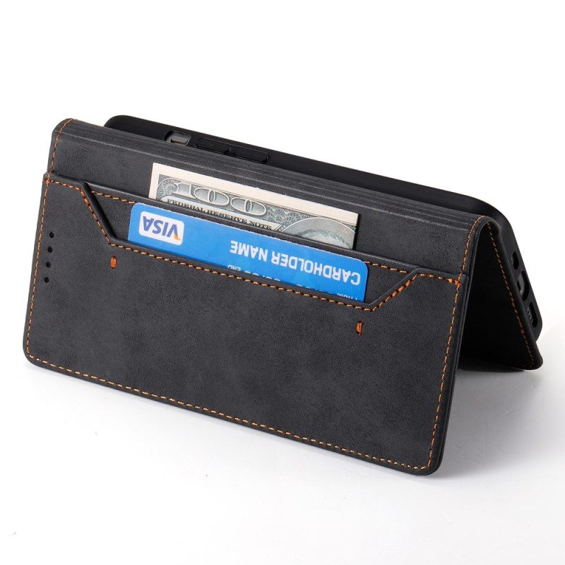 Flip Case Poco X7 Pro 5g Vintage-lederoptik