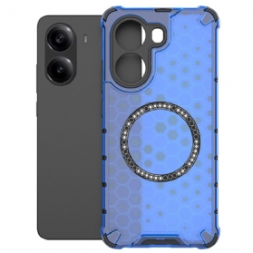 Hülle Für Poco X7 Pro 5g Magsafe-kompatibel Wabenmuster