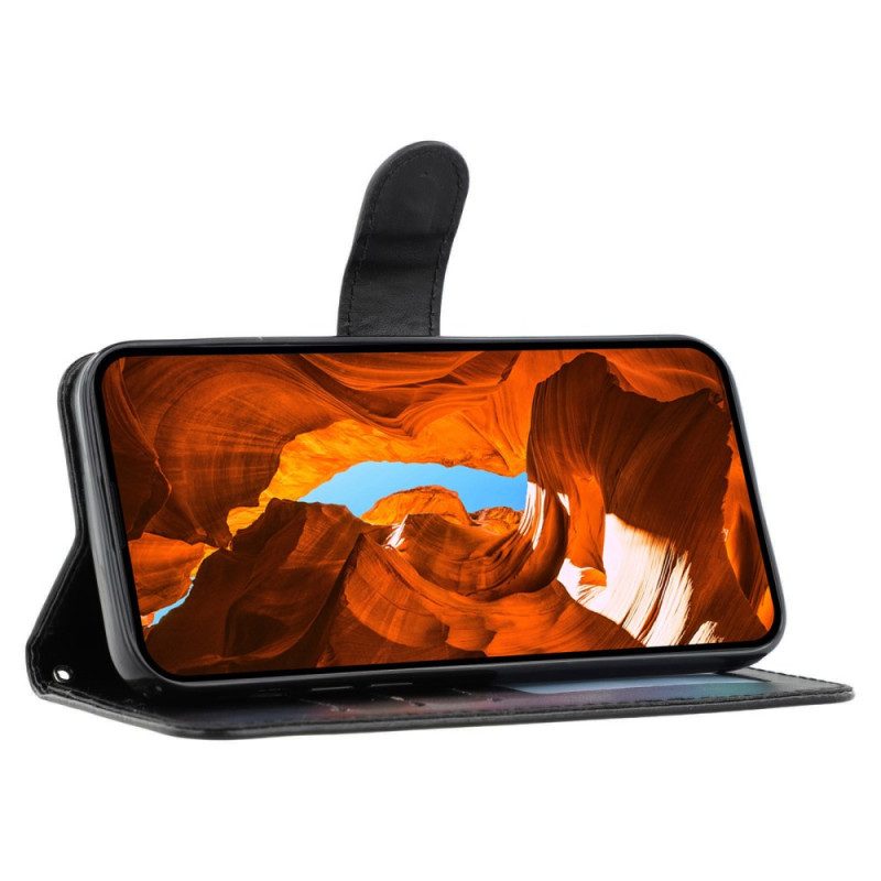 Lederhüllen Für Poco X7 Pro 5g Lederoptik Mit Riemen