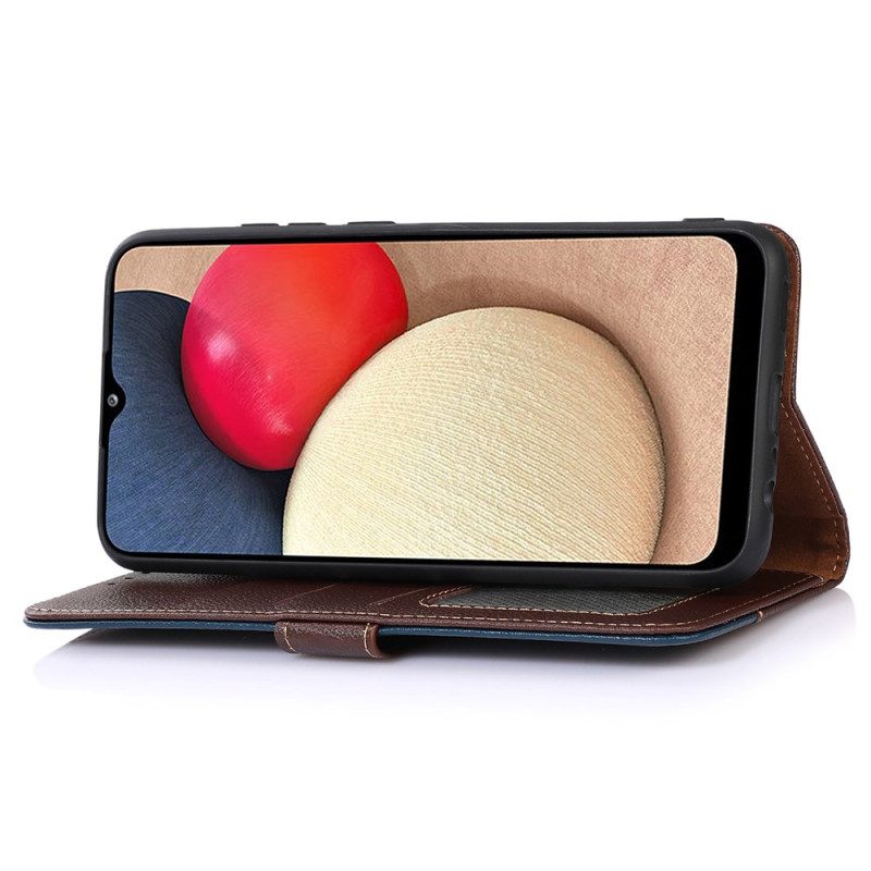 Lederhüllen Für Poco X7 Pro 5g Zweifarbig Khazneh