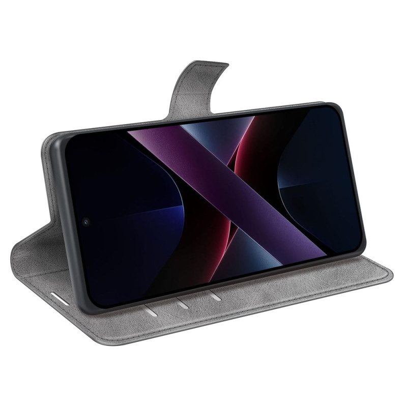 Lederhüllen Poco X7 Pro 5g Handyhülle Lederoptik