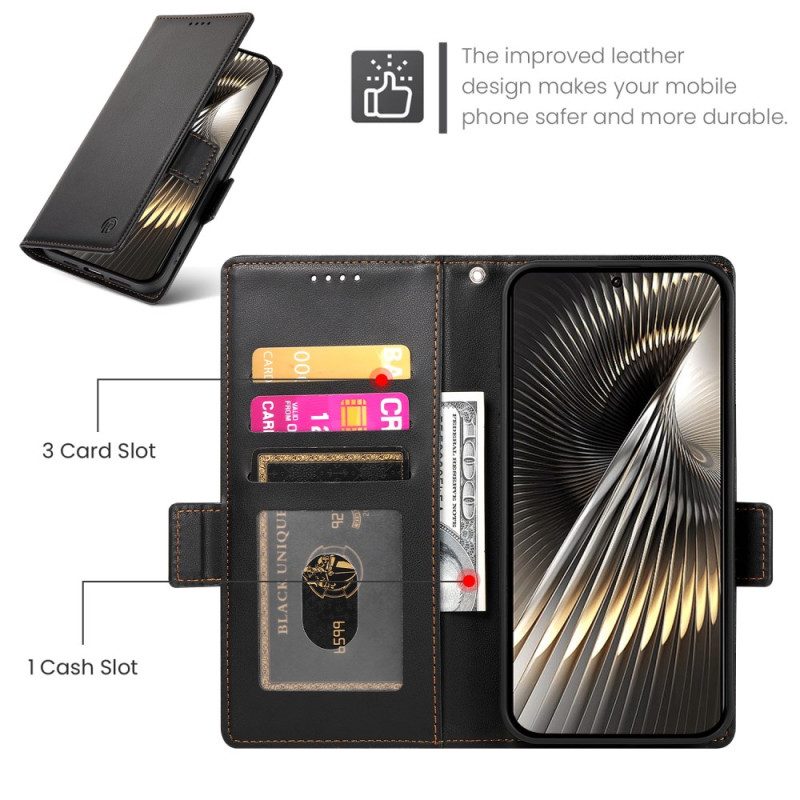 Lederhüllen Poco X7 Pro 5g Klassisch Mit Zierniete