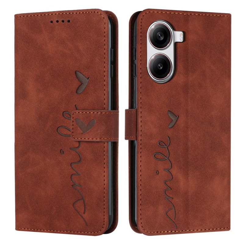 Lederhüllen Poco X7 Pro 5g Lächeln