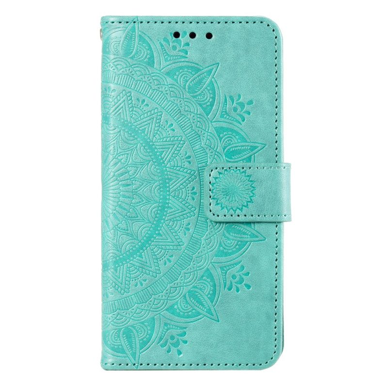 Lederhüllen Poco X7 Pro 5g Mandala Sonne