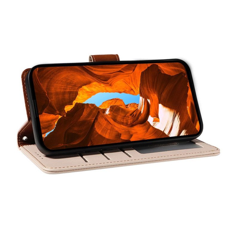 Lederhüllen Poco X7 Pro 5g Rfid-schutz Schlüsselband