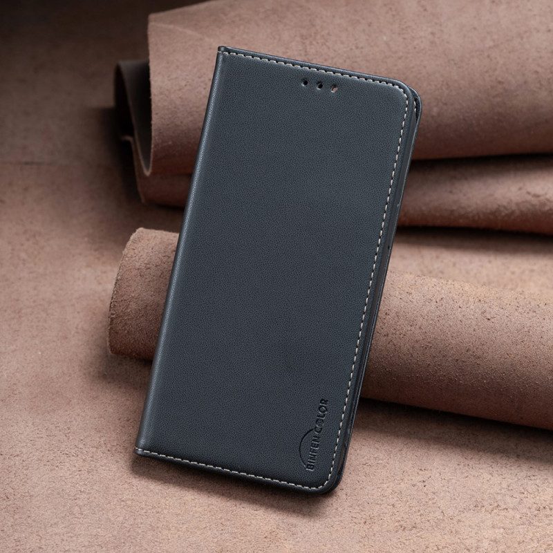 Flip Case Für Xiaomi Redmi Note 15 5g Binfen Color Lederoptik