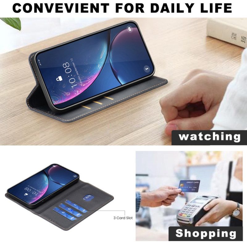 Flip Case Für Xiaomi Redmi Note 15 5g Binfen Color Lederoptik